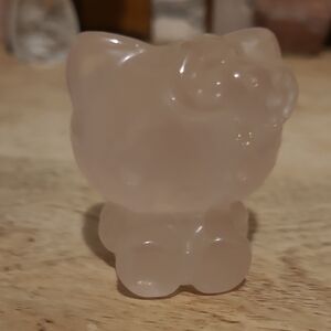 Beautiful Rose Quartz Hello Kitty